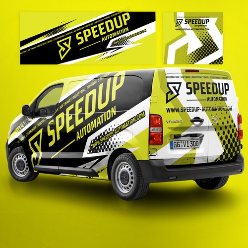 Car, truck or van wrap contest entry by corpNL