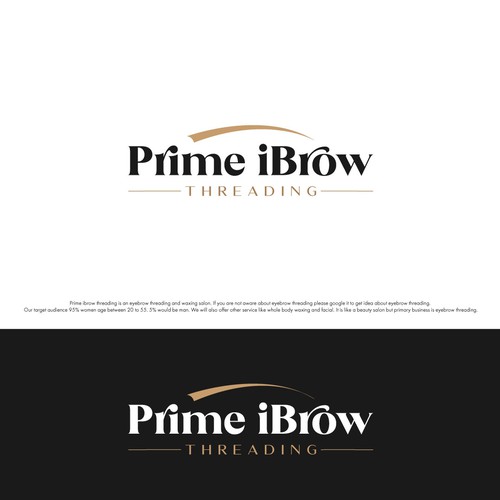 We need Modern, Attractive and Beautiful logo for Eyebrow Threading Salon Design by San Holo