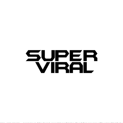Super Viral Brand Logo Design by rekah.studio