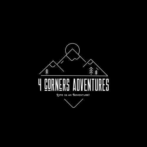 Adventure sports logo incorporating navigation elements, topography and maps Design von PSB Designs