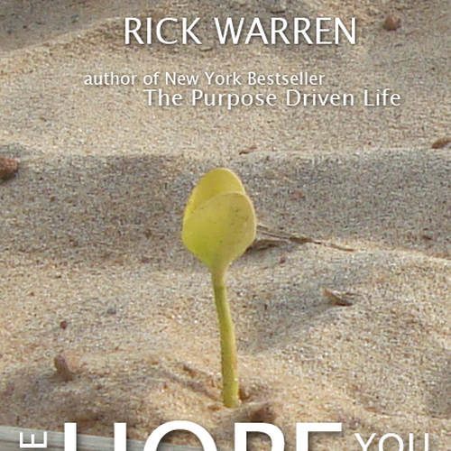 Design Rick Warren's New Book Cover Design réalisé par Cauã Cobuci