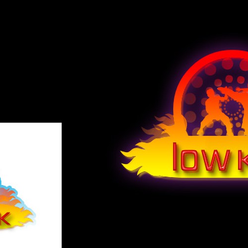 Awesome logo for MMA Website LowKick.com! Réalisé par alaaelbadry