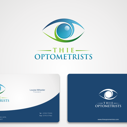 Thie Optometrists needs a new logo and business card Réalisé par Blesign™