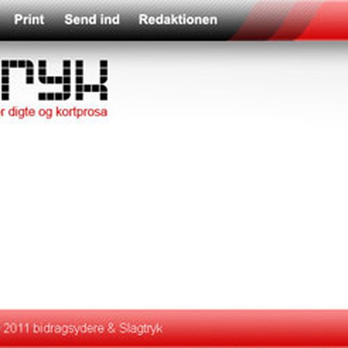 Simple Header and Footer for website Design von neyman