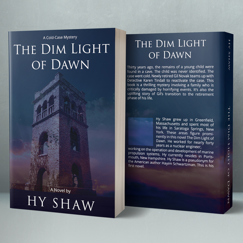 Enticing book cover for a cold-case mystery! Design by johnny_an