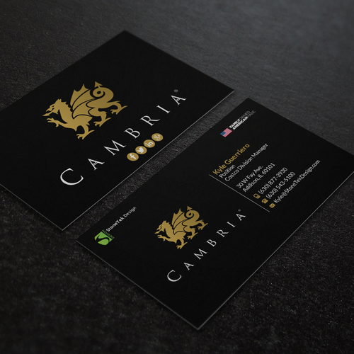 Costco Cambria Business Cards Business card contest