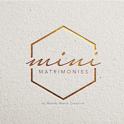 Mini Matrimonies Logo Needed For Micro Wedding Ceremonies! Design by Birech