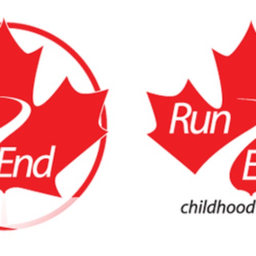 Run 2 End : Childhood Obesity needs a new logo Diseño de laura-bourlier