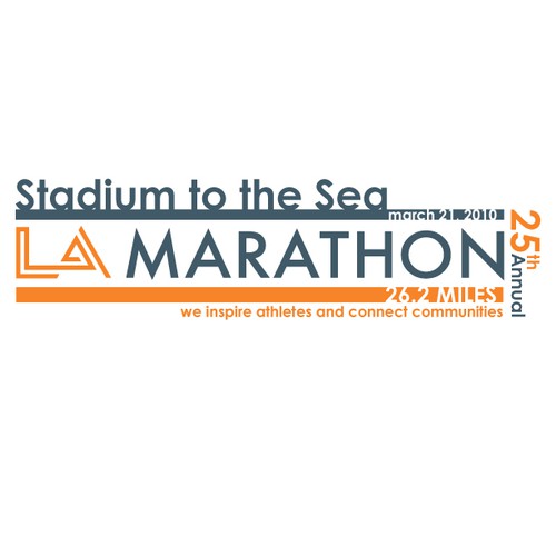 LA Marathon Design Competition Design by Dex Designs Studio