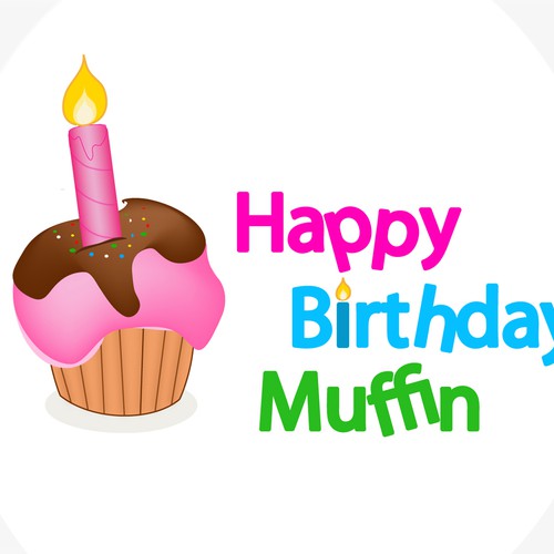 New logo wanted for Happy Birthday Muffin Diseño de Alexandr_ica