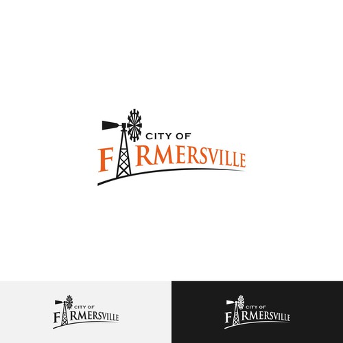 City of Farmersville Logo Design by ekhodgm