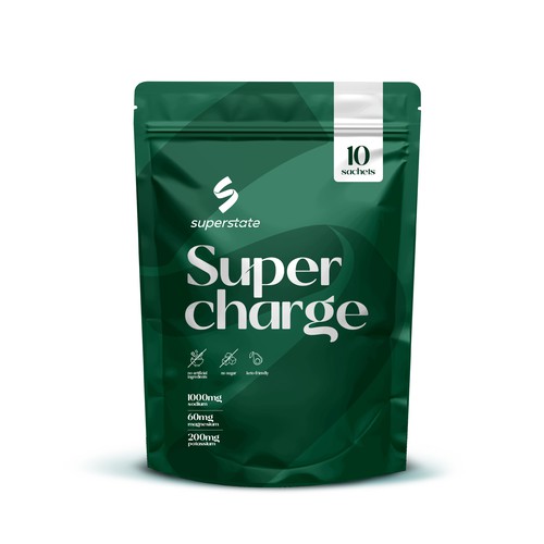 Packaging Design for a clean electrolyte supplement Design by sougatacreative