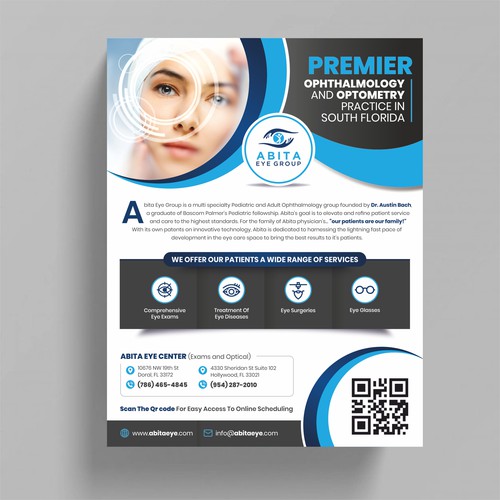 Ophthalmology Group Flyer Design by Elite Craters