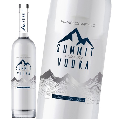 Luxury Vodka label/packaging Design by Windmill Designer™