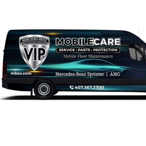 Mobile Service Wrap Design von Fachri Iffat