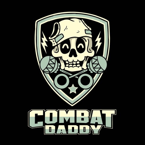 Need a classic, manly logo to appeal to new dads to read our blog! Design by Deduder