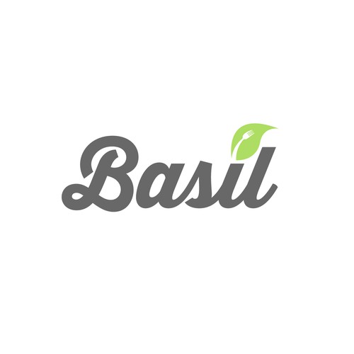 Create a stunning logo for basil a restaurant payment app Logo