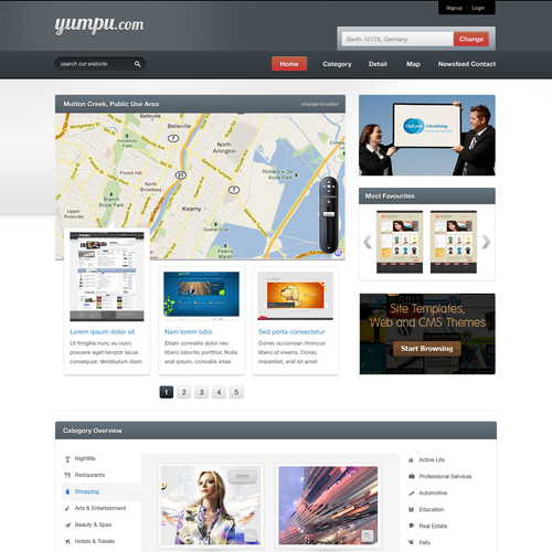 Create the next website design for yumpu.com Webdesign  Réalisé par Uniq