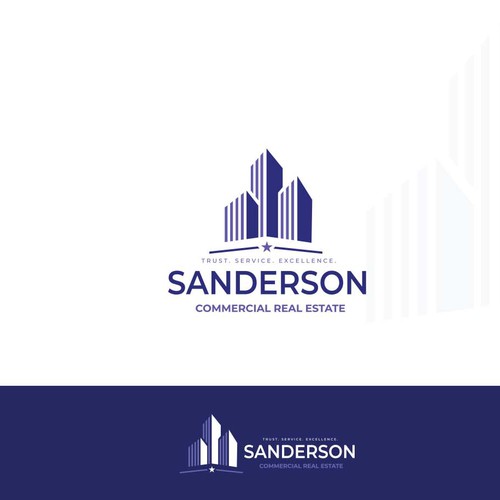 Bring the heat! - Sanderson Commercial Real Estate Logo & Website Design by Friendly Label