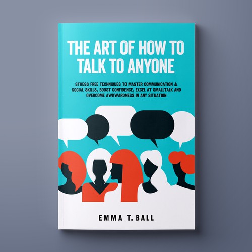 eBook cover for The Art of How to Talk to Anyone Design by magnificent 7&co