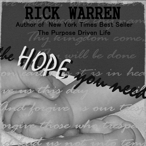Design Rick Warren's New Book Cover Réalisé par stacy greener