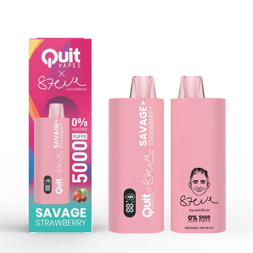 Quit Vape Package for disposable vape device Design by Kula Studio