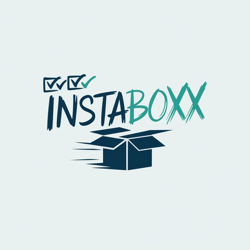 Instaboxx logo Design by MKDESIGN1213