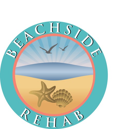 Log design for exclusive addiction treatment center Design by Kp567