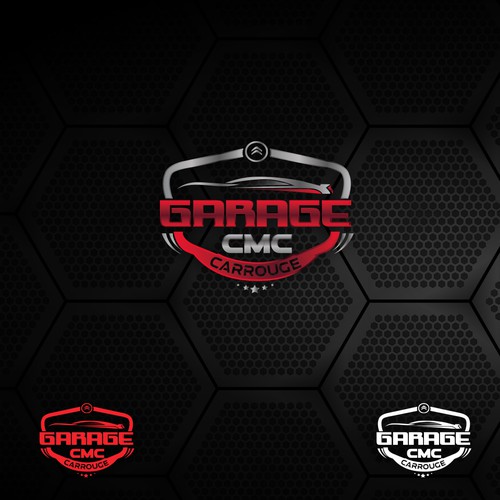 CREATION LOGO POUR GARAGE AUTOMOBILE CITROEN AVEC UN COTE FUN Design by Univers Design