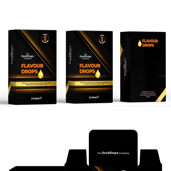 Flavour Drops Box Design 