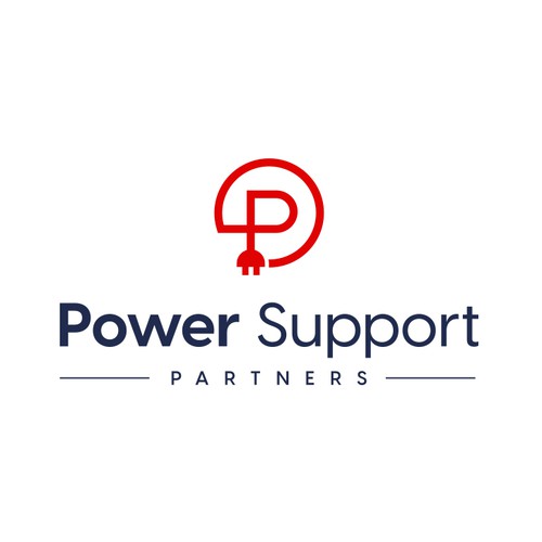 Home Generator Company Logo Design - Power Support Partners Design by Sam JP