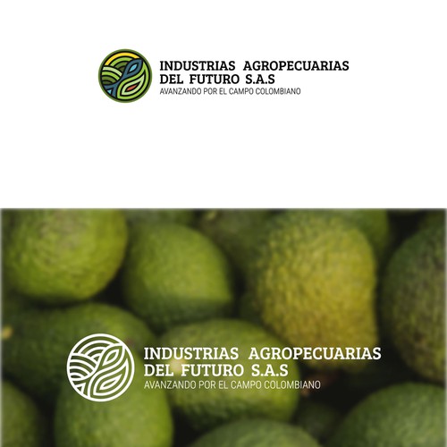 Design vincitore del contest "Diseña un logo para el sector agropecuario: Industrias Agropecuarias del Futuro S.A.S"