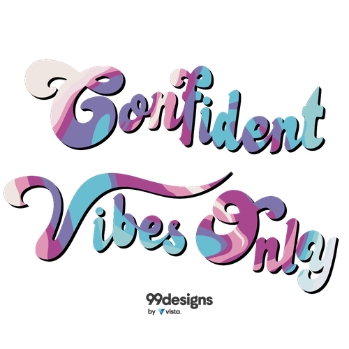 Typographic illustration to inspire and empower women Design by Mariana Carrino