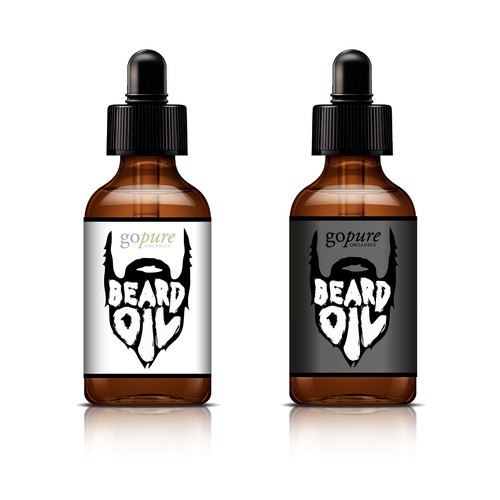 Create a High End Label for an All Natural Beard Oil! Design by GoranJokic