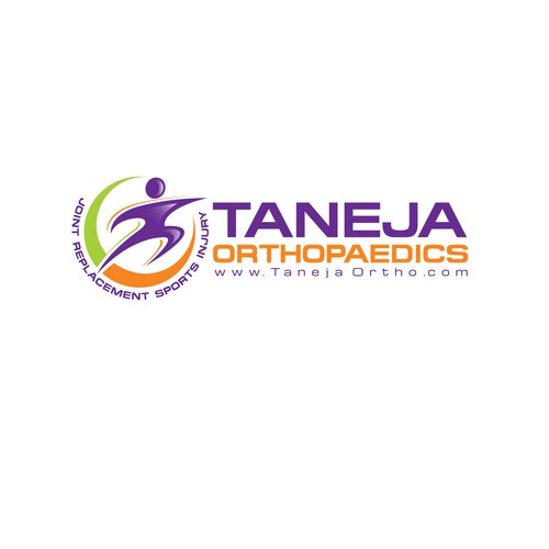 CREATIVE, IMAGINATIVE & STUNNING, LOGO WITH BOLD COLOURS FOR ORTHOPAEDIC SURGEON'S PRACTICE Design by A.Matar