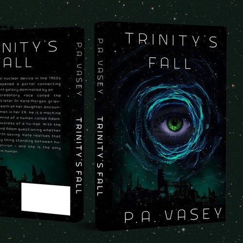 Design a dark, apocalyptic, cover for a new Sci-Fi novel Design by bmalott