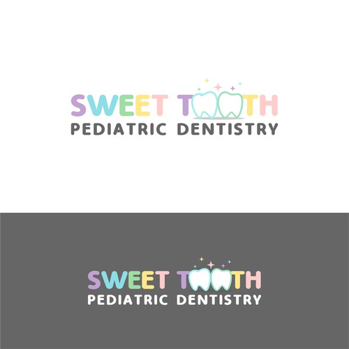 Pediatric Dentist Logo that is modern but welcoming and warm in high end neighborhood. Design por Logood.id