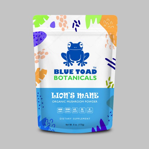 Blue Toad Botanicals™ Needs A Fun & Creative Package Design! Design by RMC@D+