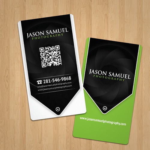 Business card design for my Photography business デザイン by kendhie