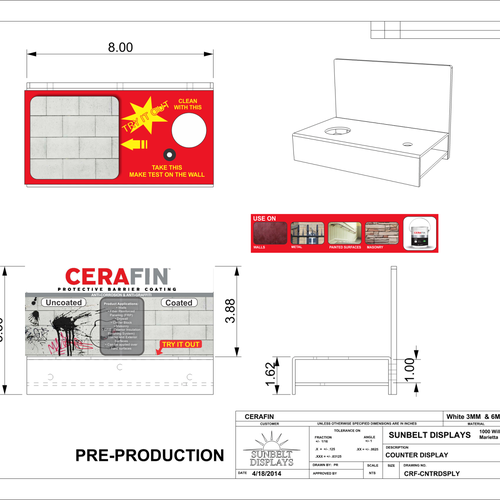 Create Eye-Catching Graphics For A Retail Counter Display! Design by ROALDIMAGEN