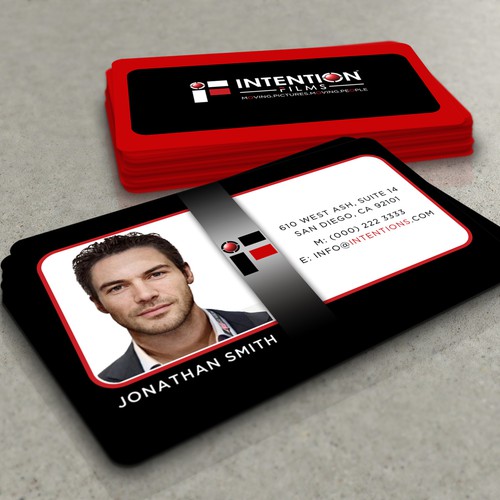 Film Company Business Card Design by Mili_Mi