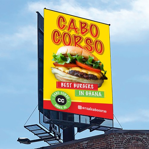 Billboard for Burger Company Design by dezignedge*