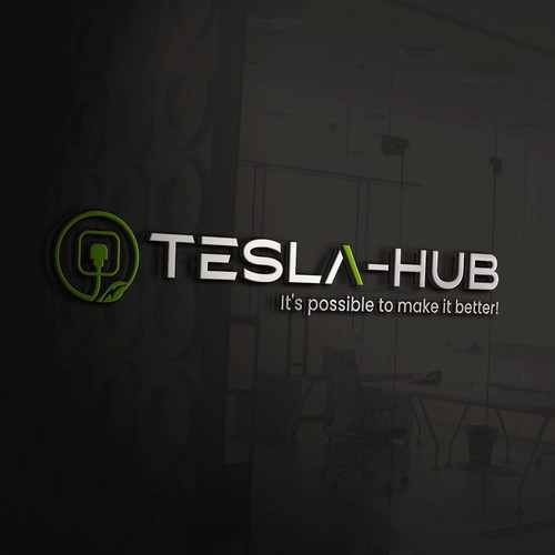 Tesla Shop braucht ein Logo für den Start! Design by Victoria Cova