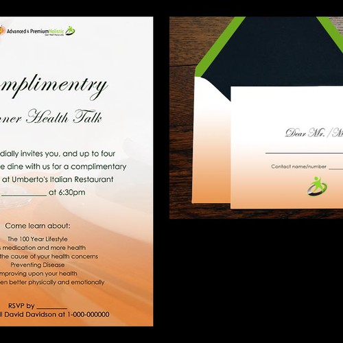 Advanced Holistic Healthcare needs a new card or invitation Design von minolyn