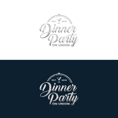 Dinner Party on Union Logo Design by designbypawu