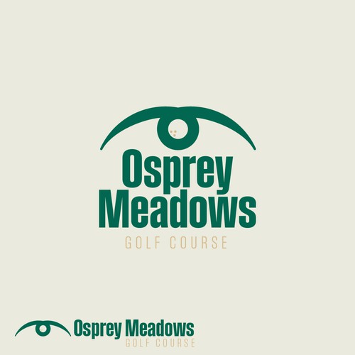 Golf Course Logo - Osprey Meadows Golf Course at Tamarack Design by D Garner Design