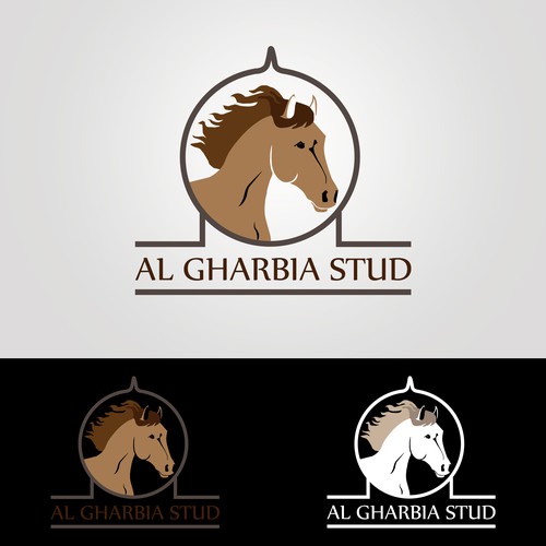 Arabian Horse LOGO Ontwerp door KaleOgi