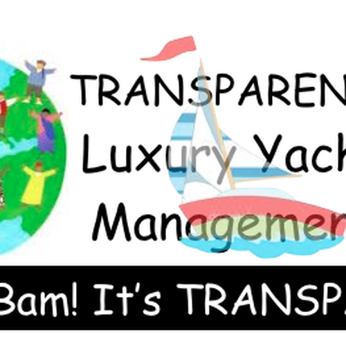 logo for TRANSPARENT Luxury Yacht Management Design by RockZuzz