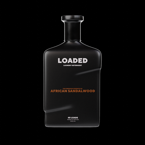Masculine Cologne-Scented Laundry Detergent Bottle Diseño de Seny3d