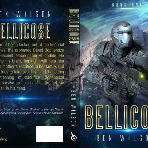 Sci-Fi Novel Cover Design, Start of Series. Design by Max63